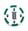 Kem Crown Poker Chip - Green